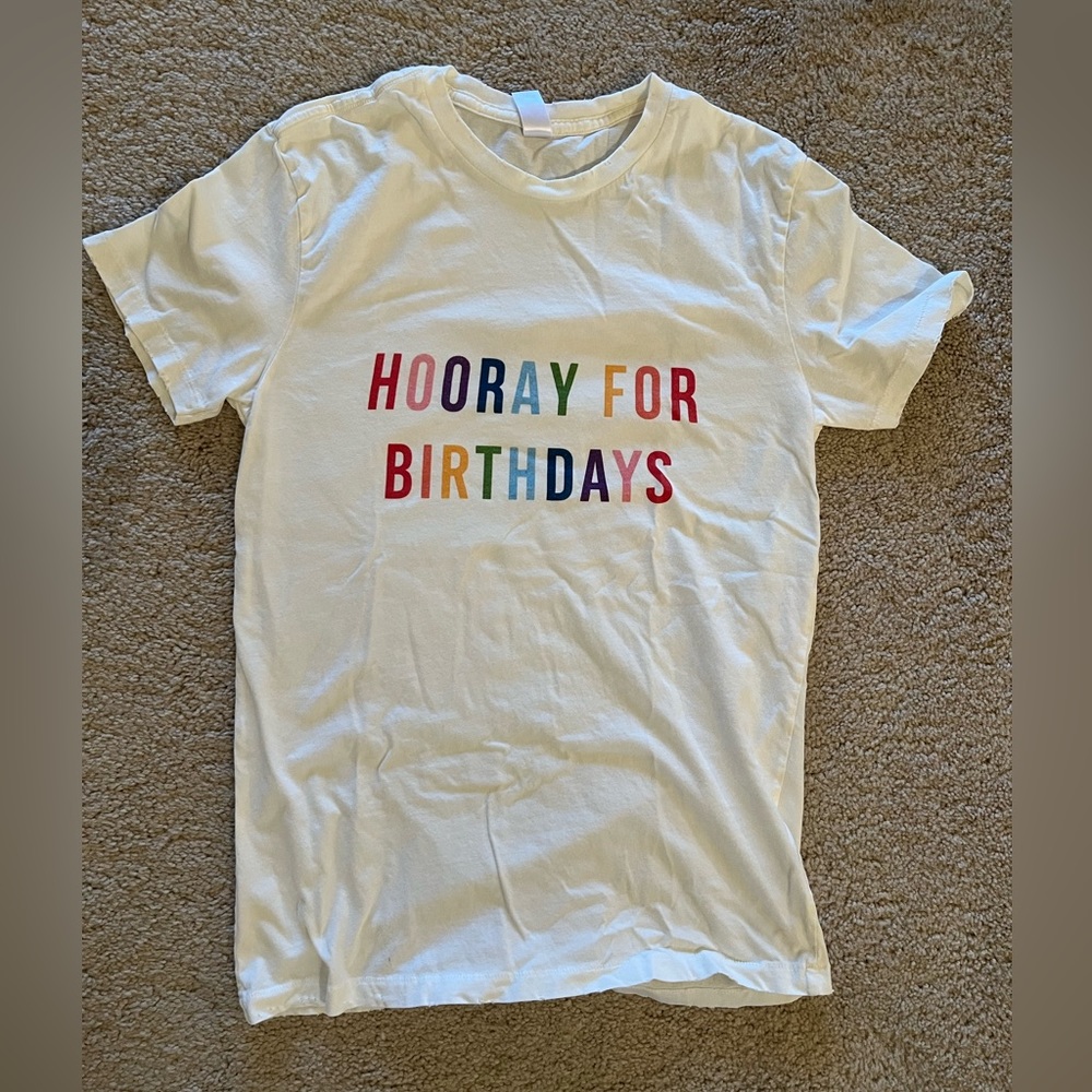 Hooray for Birthdays shirt